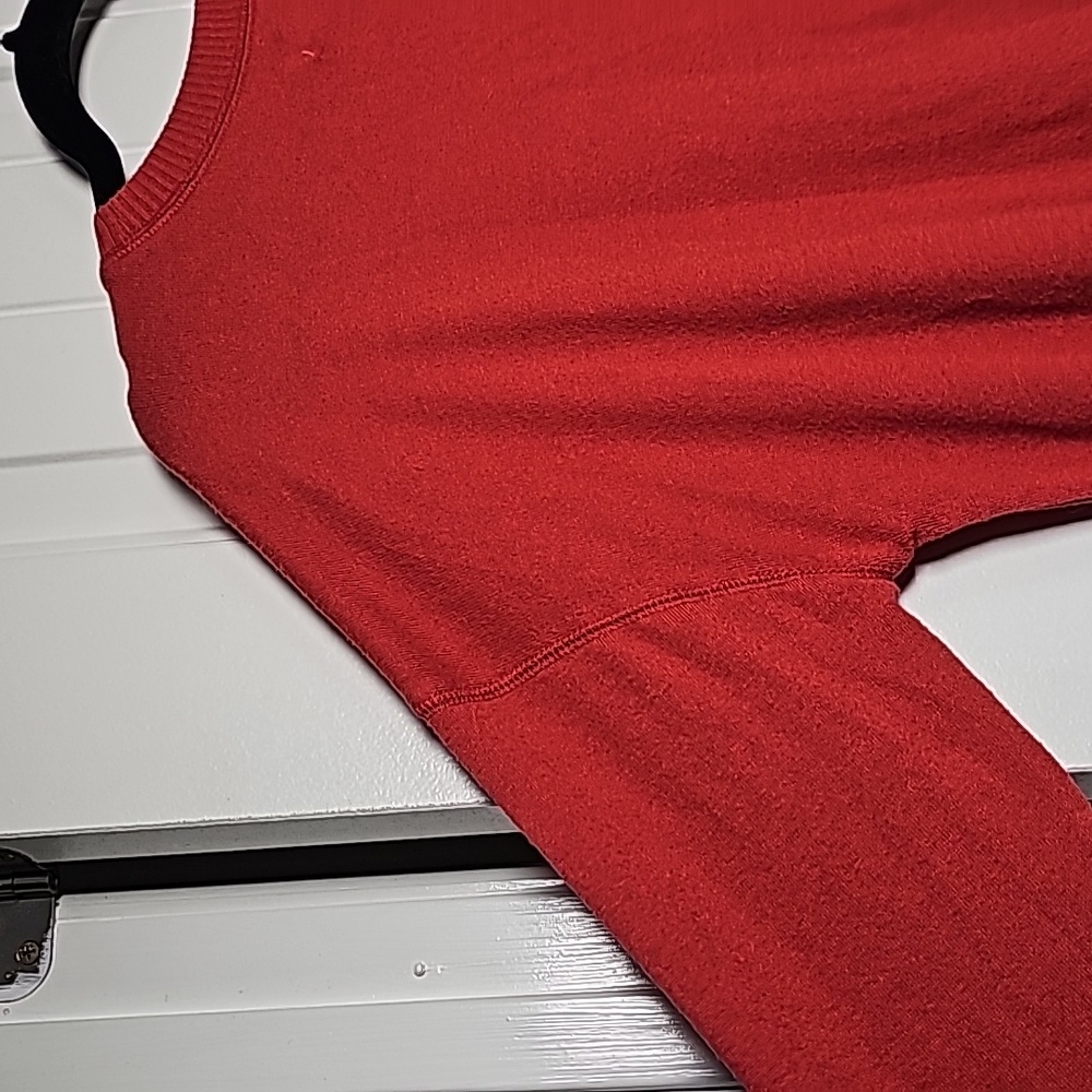 Lucky Brand M burnt orange sweater - Picture 11 of 15